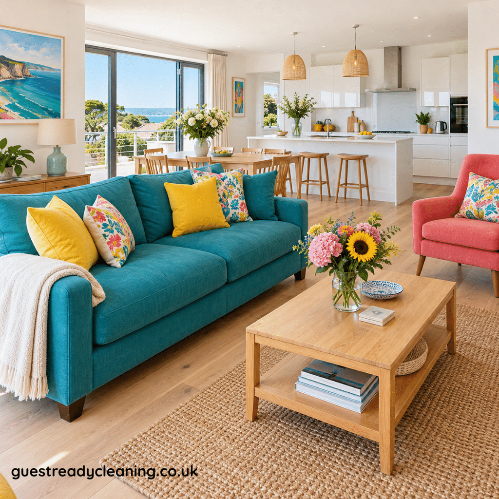 Bright Colourful Holiday Home.
@guestreadycleaning