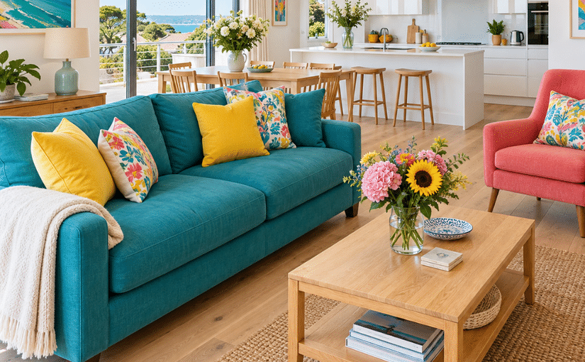 Bright Colourful Holiday Let Image
